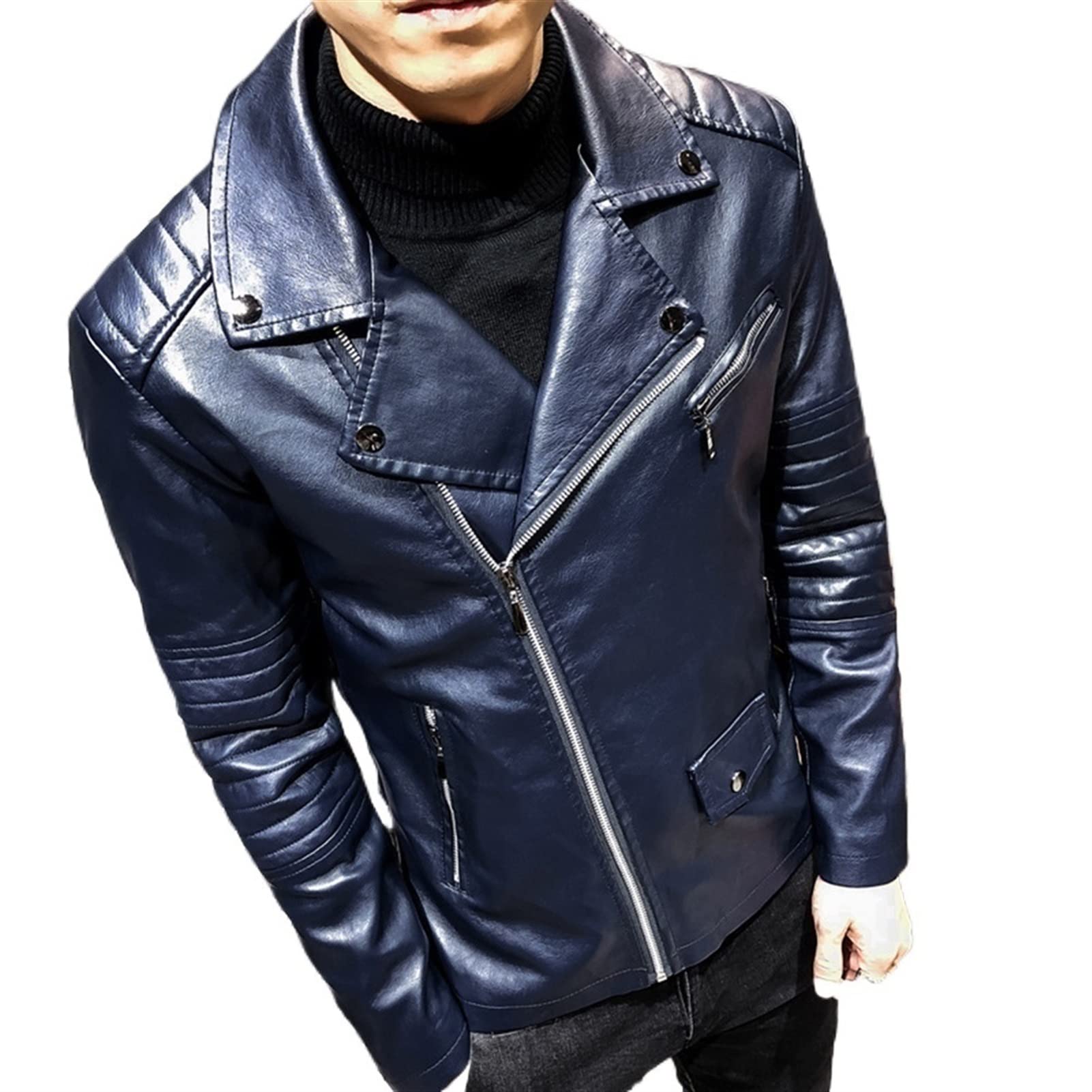 ジャケット・アウター double pocket leather jumper 大阪店WEB限定【Chikashitsu +】double pocket leather jumper